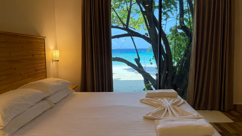 Room 103 — bed area